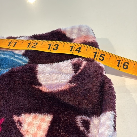 Women’s Joyspun Pajama Bottoms Burgundy With Coffee Cups Soft Fabric S - Picture 8 of 13